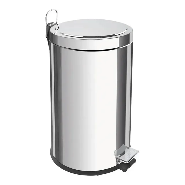 Basurero Pedal Tramontina Brasil 20 L Pulido