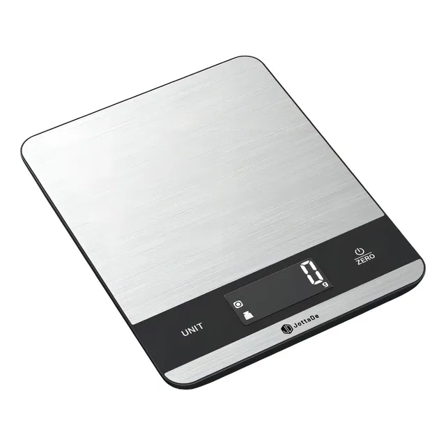 Balanza Digital EK8874H Cocina JD Acero Inox con LCD Táctil 1g a 5Kg y Tara